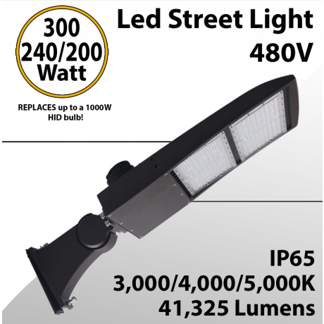 LED Street Light 300W 240W 200W