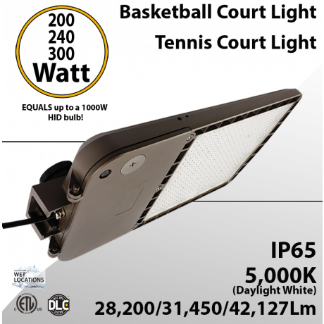 Tennis Court Lights 42127Lm 5000K IP65