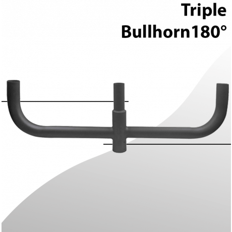 Bullhorn Triple 180 degree