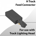 H Track 120V Live End Power Feed Connector