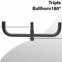 Mounting: Bullhorn Triple 180 degree