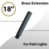 Brass Extension Raiser 18inch for Path lights (LED)