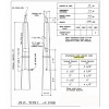 Light Pole 23Ft OAL 15.5Ft AG