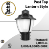 Post Top LED Garden Light 60W 48W 36W - 30K 40K 50K 9000Lm Photocell