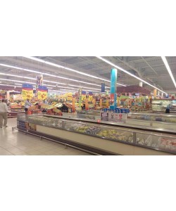 Integrated LED Tube Light Fixture - 2ft 18W, 2520lm Fluorescent Replacement